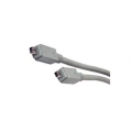 IEEE1394 (Fire Wire) 4 Pin to 4 Pin 1394 Cable L 6 ft